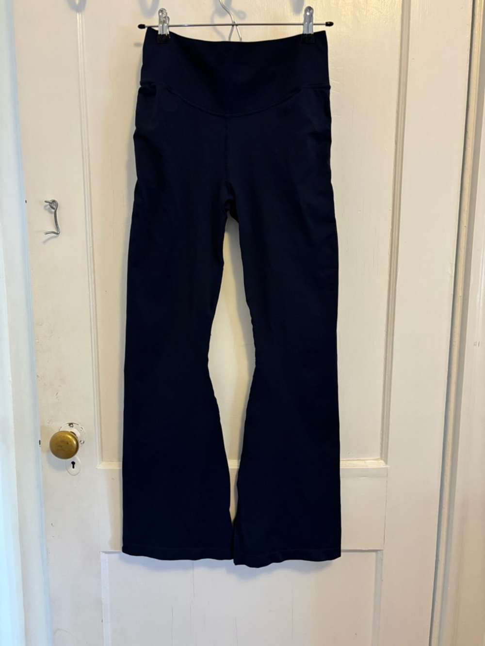 Fabletics Navy High-Waist Flare Leggings